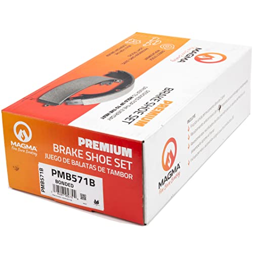 MAGMA Premium PMB571B Bonded Shoes, Rear