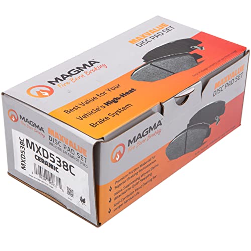 MAGMA MaxValue MXD538C Ceramic Brake Pads, Rear