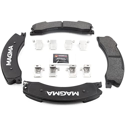MAGMA Premium PMD1565AC Ceramic Brake Pads, Rear