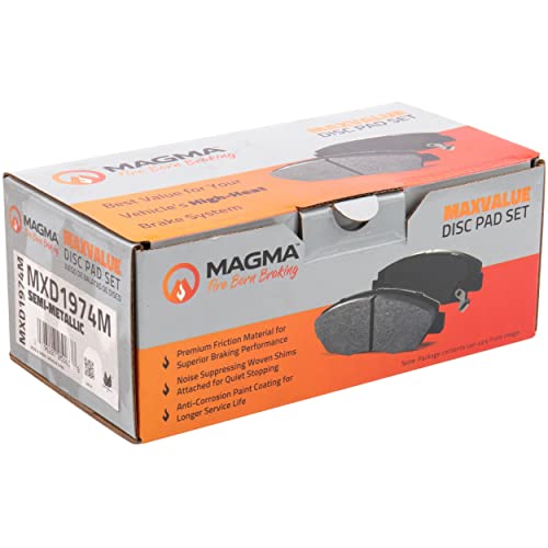 MAGMA MaxValue Semi-Metallic Brake Pads MXD1974M