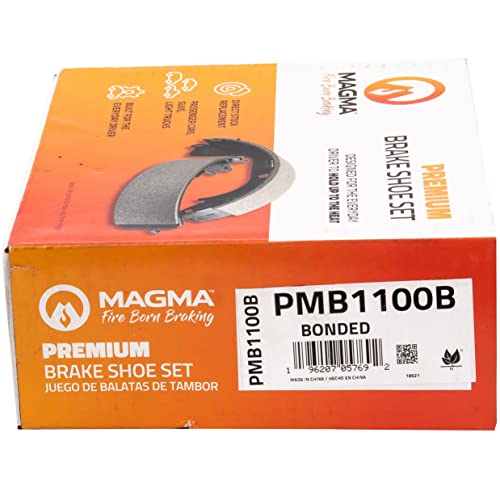 MAGMA Premium Parking Brake Shoes PMB1100B