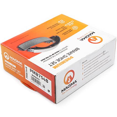 MAGMA Premium PMB754B Bonded Shoes, Rear
