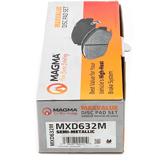 MAGMA MaxValue Semi-Metallic Brake Pads MXD632M