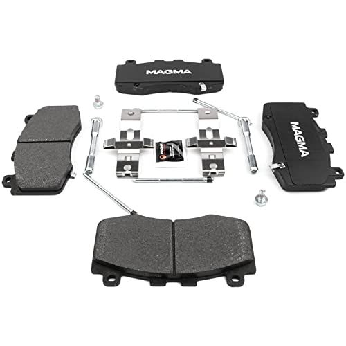 MAGMA Premium PMD2152M Semi-Metallic Brake Pads, Front