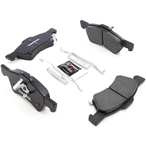 MAGMA Premium PMD857C Ceramic Brake Pads, Front