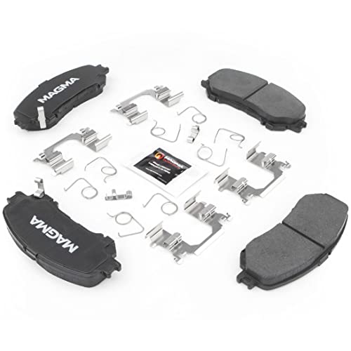 MAGMA Premium PMD1737C Ceramic Brake Pads, Front