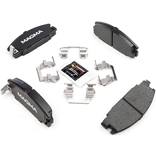 MAGMA Premium PMD363C Ceramic Brake Pads, Front
