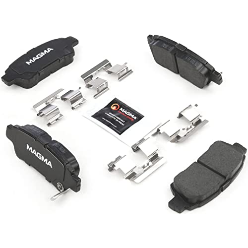 MAGMA Premium PMD995C Ceramic Brake Pads, Rear