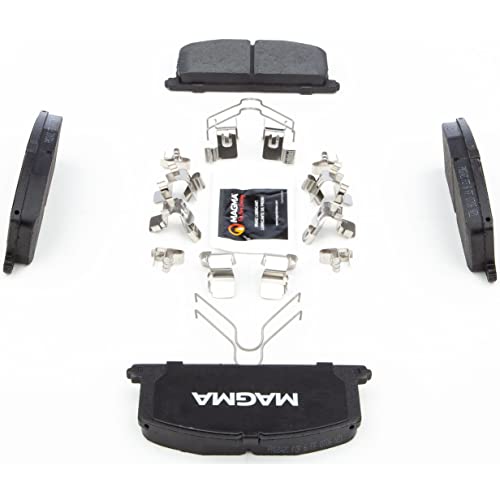 MAGMA Premium PMD242C Ceramic Brake Pads, Front