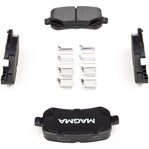 MAGMA Premium PMD1326C Ceramic Brake Pads, Rear