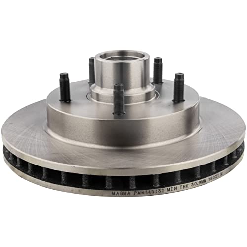 MAGMA Premium PMR145132 Brake Rotor and Hub Assembly, Front