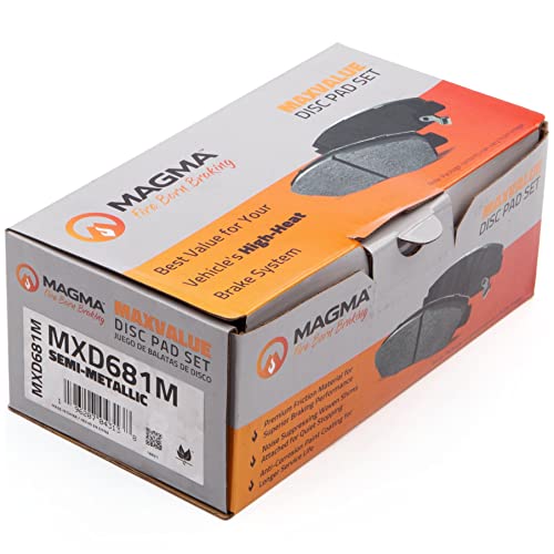 MAGMA MaxValue MXD681M Semi-Metallic Brake Pads