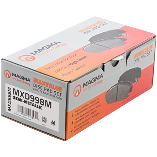 MAGMA MaxValue Semi-Metallic Brake Pads MXD998M