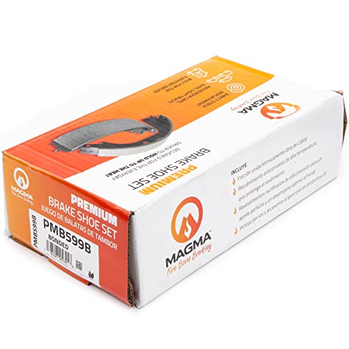 MAGMA Premium PMB599B Bonded Shoes, Rear
