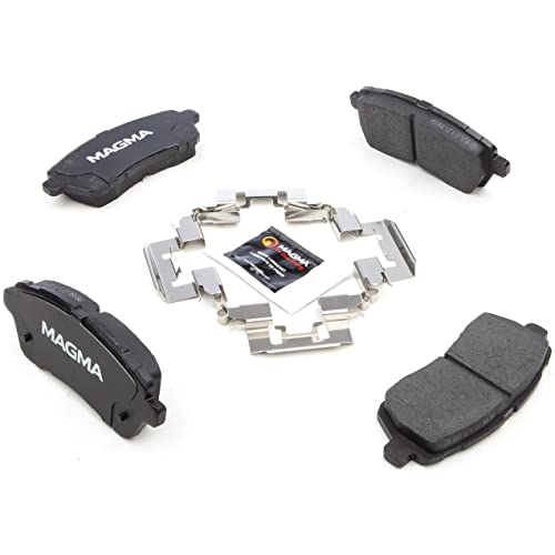 MAGMA Premium PMD1454C Ceramic Brake Pads, Front