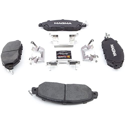 MAGMA Premium PMD1649C Ceramic Brake Pads, Front