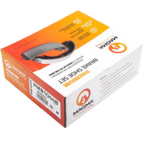MAGMA Premium PMB1044B Bonded Shoes, Rear