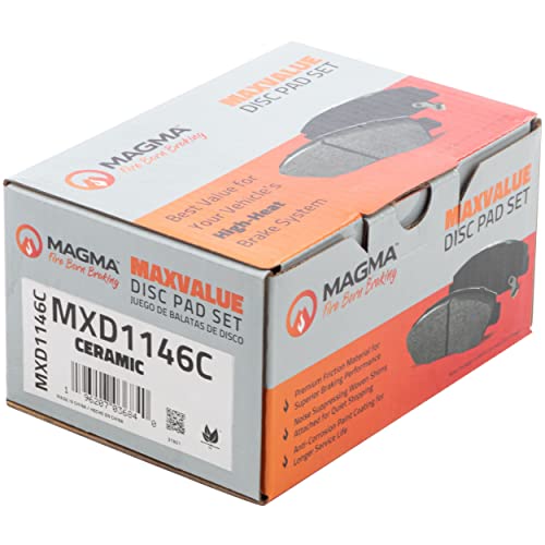 MAGMA MaxValue MXD1146C Ceramic Brake Pads, Front