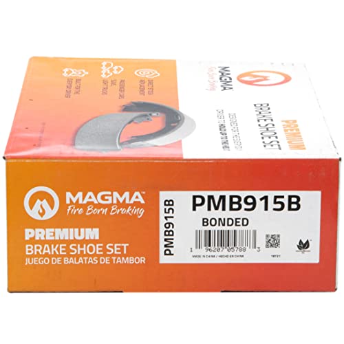 MAGMA Premium Parking Brake Shoes PMB915B
