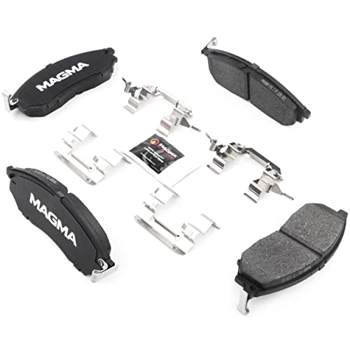 MAGMA Premium PMD888M Semi-Metallic Brake Pads, Front
