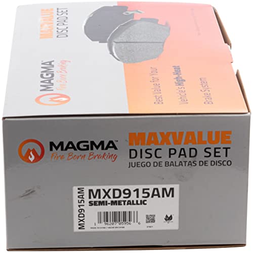 MAGMA MaxValue Semi-Metallic Brake Pads MXD915AM