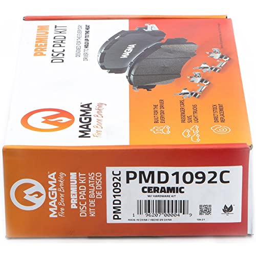 MAGMA Premium Ceramic Brake Pads PMD1092C