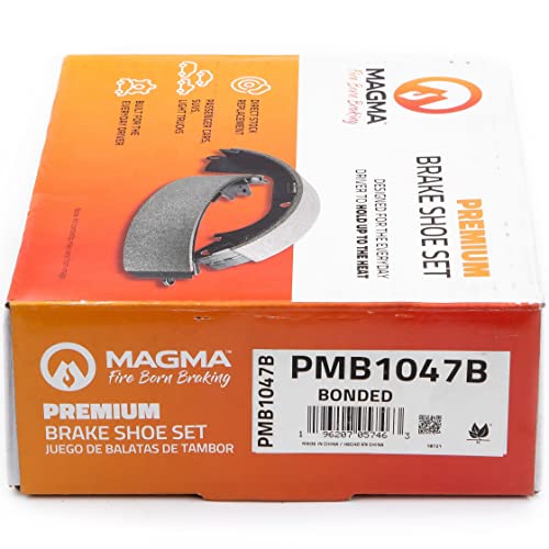 MAGMA Premium Parking Brake Shoes PMB1047B
