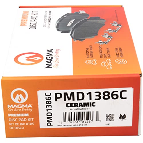 MAGMA Premium Ceramic Brake Pads PMD1386C