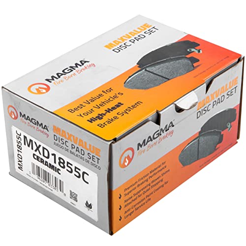 MAGMA MaxValue MXD1855C Ceramic Brake Pads, Front