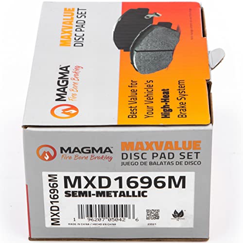 MAGMA MaxValue Semi-Metallic Brake Pads MXD1696M