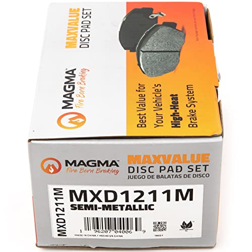 MAGMA MaxValue Semi-Metallic Brake Pads MXD1211M