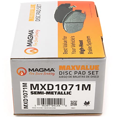 MAGMA MaxValue Semi-Metallic Brake Pads MXD1071M