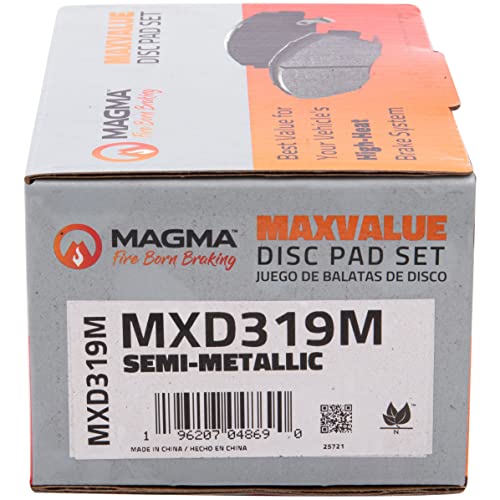 MAGMA MaxValue Semi-Metallic Brake Pads MXD319M