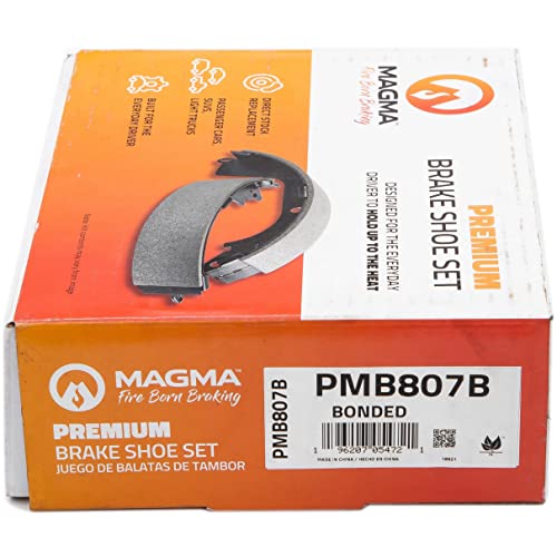 MAGMA Premium PMB807B Parking Brake Shoes
