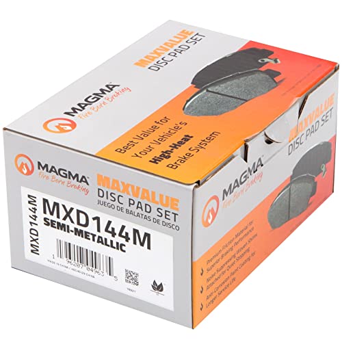 MAGMA MaxValue Semi-Metallic Brake Pads MXD144M