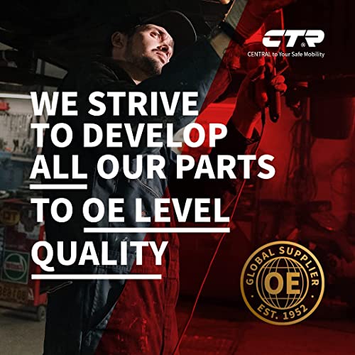 CTR [OE Supplier] CR0002 Front Inner Tie Rod End Compatible with BMW 228i 2016-2014, 230i 2019-2017, 320i 2018-2012, 328d 2018-2014, 328i 2016-2012, 428i 2016-2014, 440i 2019-2017 - Replaces EV801303