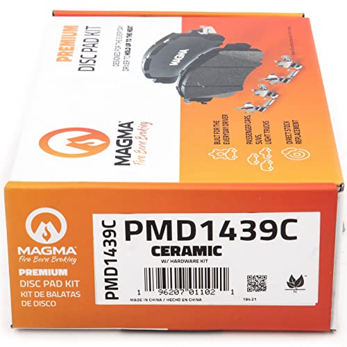 MAGMA Premium Ceramic Brake Pads PMD1439C