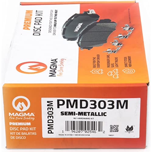 MAGMA Premium Semi-Metallic Brake Pads PMD303M
