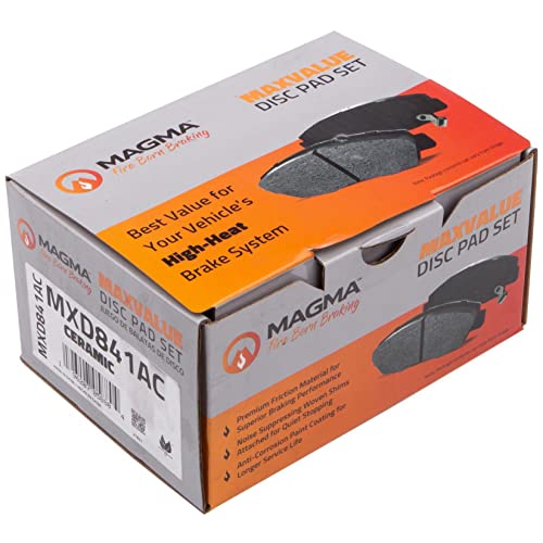 MAGMA MaxValue MXD841AC Ceramic Brake Pads, Front