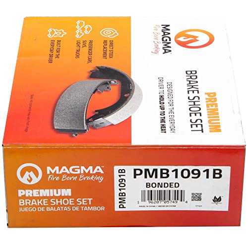 MAGMA Premium Parking Brake Shoes PMB1091B