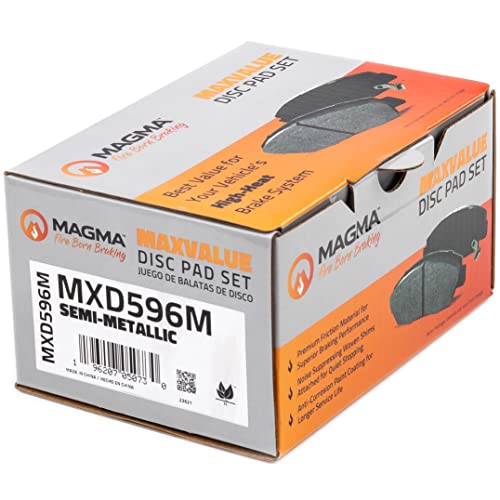 MAGMA MaxValue Semi-Metallic Brake Pads MXD596M