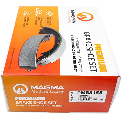 MAGMA Premium PMB815B Bonded Shoes, Rear