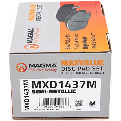 MAGMA MaxValue Semi-Metallic Brake Pads MXD1437M
