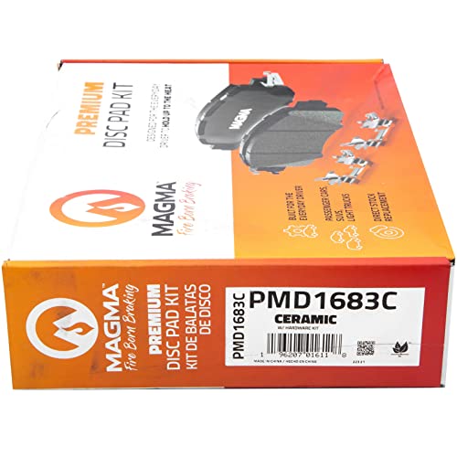 MAGMA Premium Ceramic Brake Pads PMD1683C