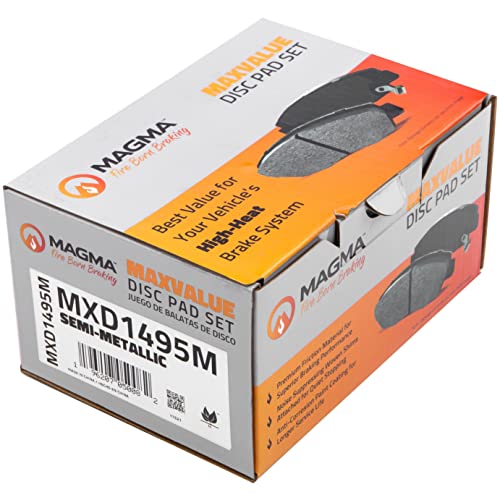 MAGMA MaxValue Semi-Metallic Brake Pads MXD1495M