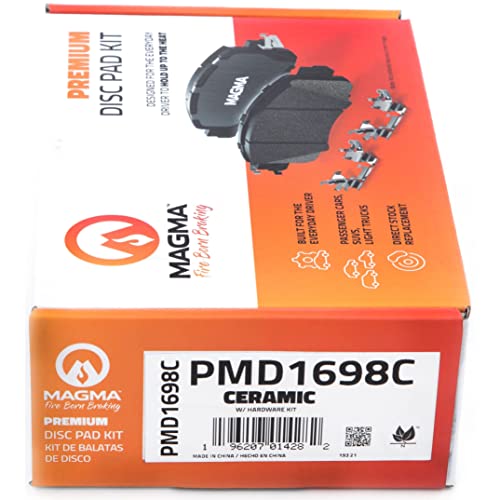 MAGMA Premium Ceramic Brake Pads PMD1698C