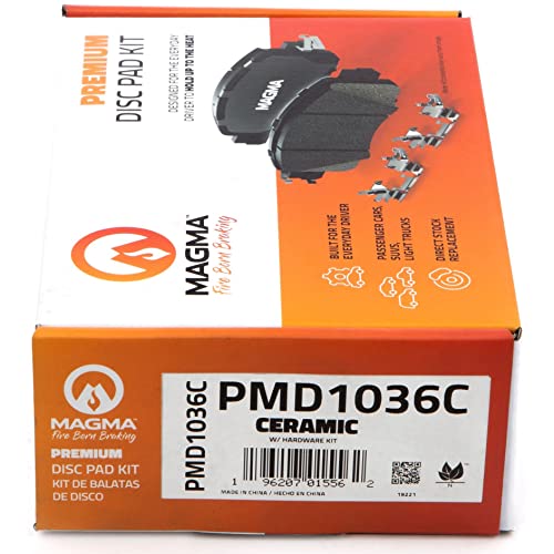 MAGMA Premium Ceramic Brake Pads PMD1036C