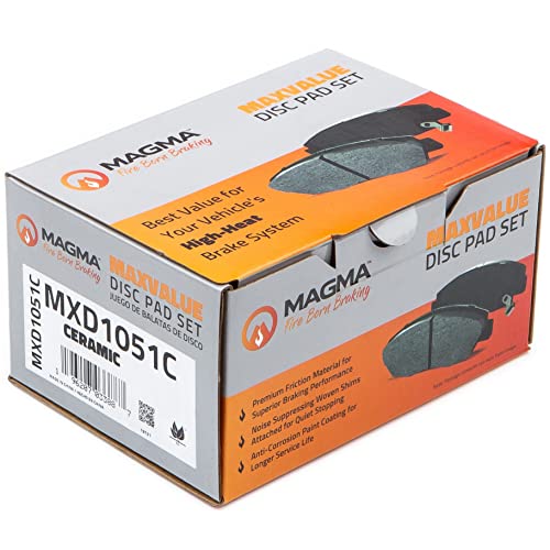 MAGMA MaxValue MXD1051C Ceramic Brake Pads, Rear
