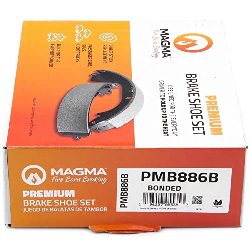 MAGMA Premium PMB886B Parking Brake Shoes