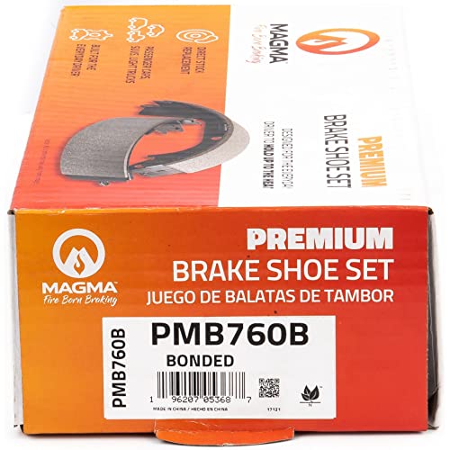 MAGMA Premium PMB760B Bonded Shoes, Rear